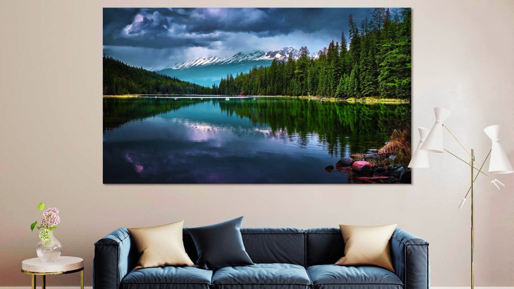 Landscaped Painting: Promote a sense of calm and inspiration.
