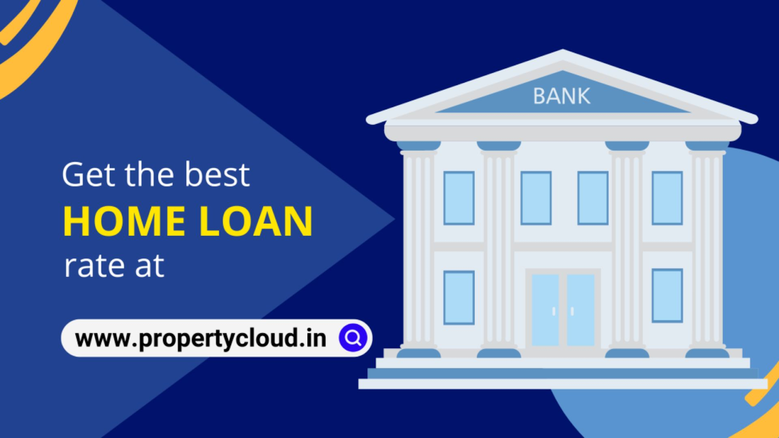 Get the best home loan rates at PropertyCloud