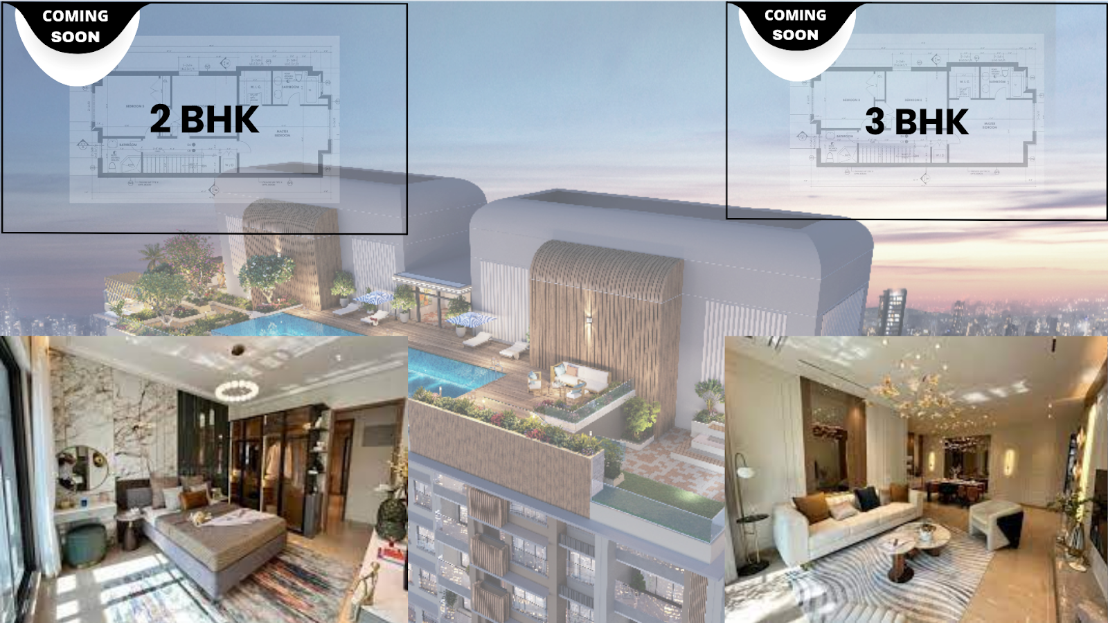 Your dream house with premium 2 & 3 Bed Apartments provides a feeling of luxury lifestyle.