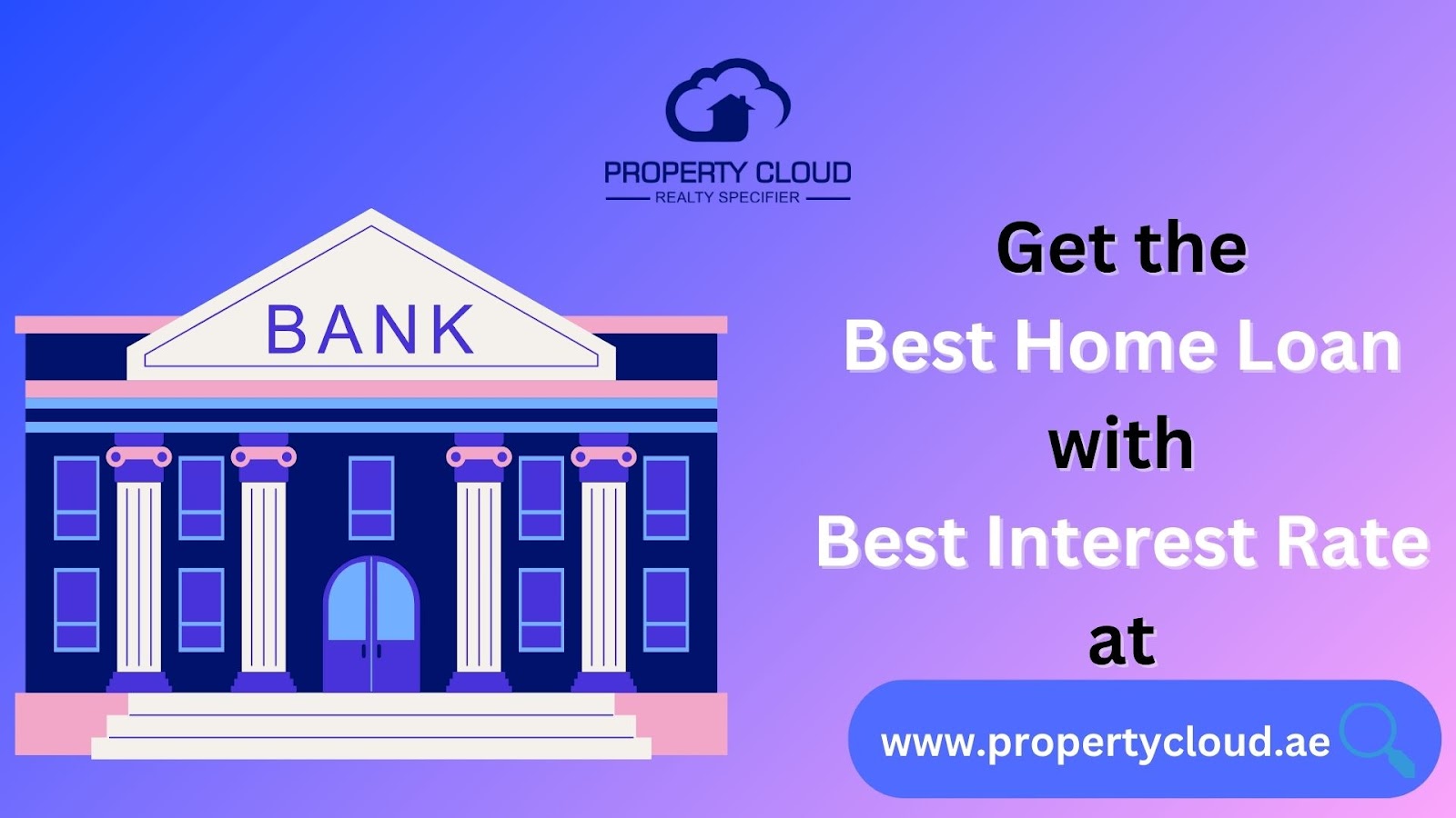 Contact PropertyCloud home loan professionals to get the best home loan at the best rate of interest.