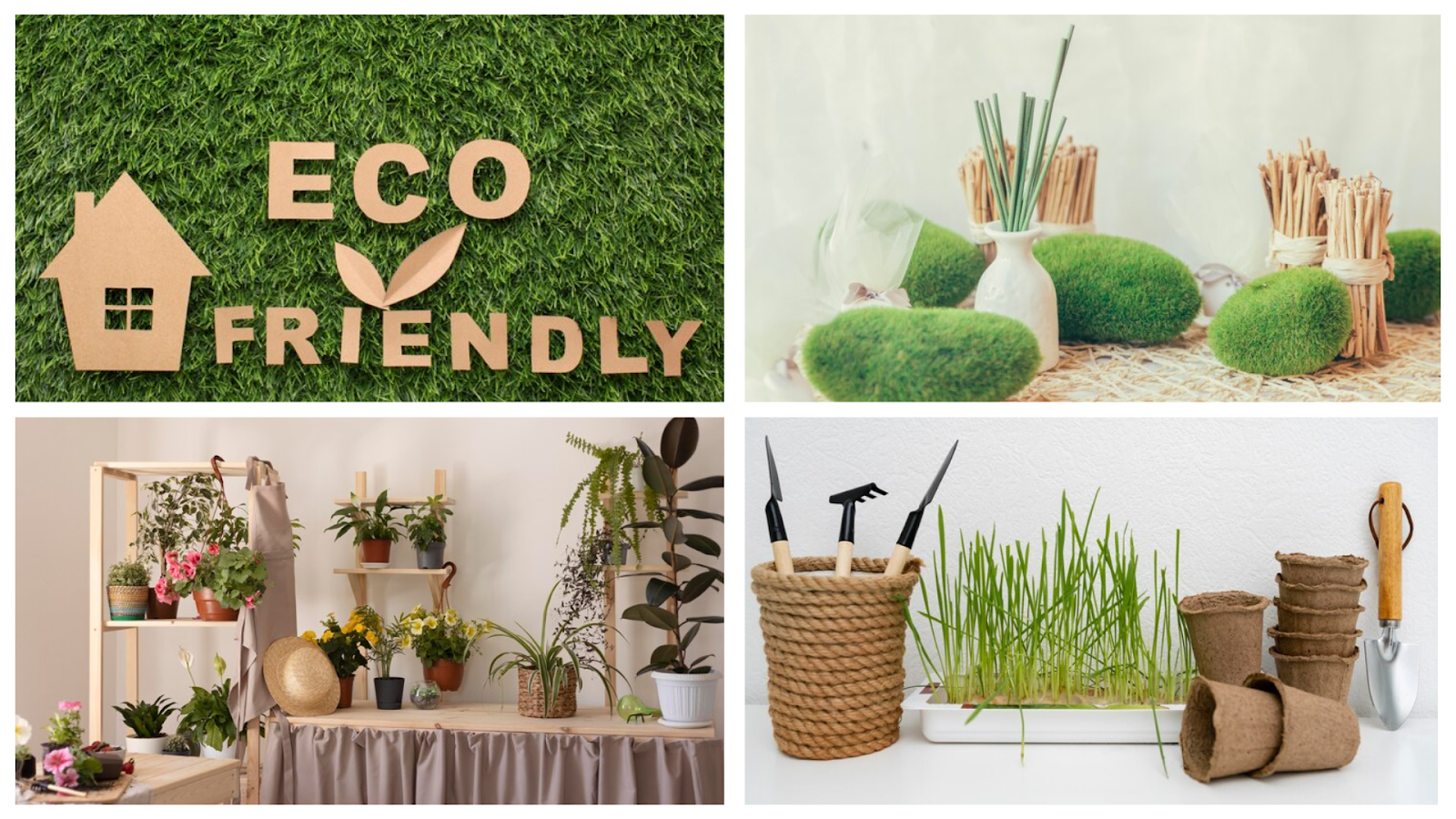 Using eco-friendly decor is needed in the current climate situation.