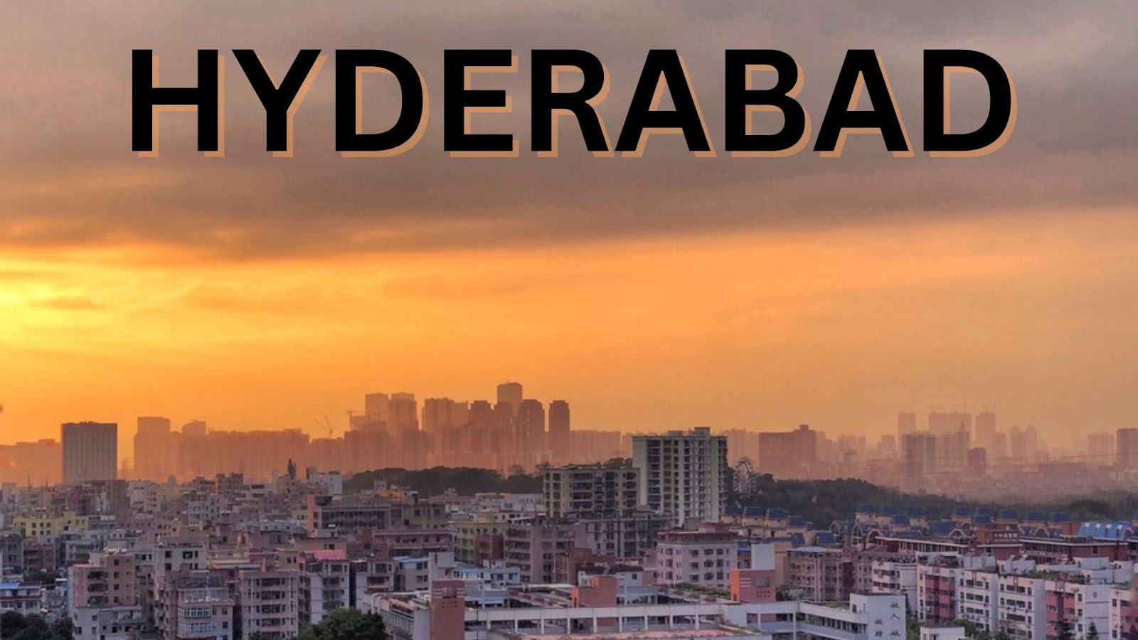 Hyderabad is known as an opportunity hub because of the numerous IT hubs available.