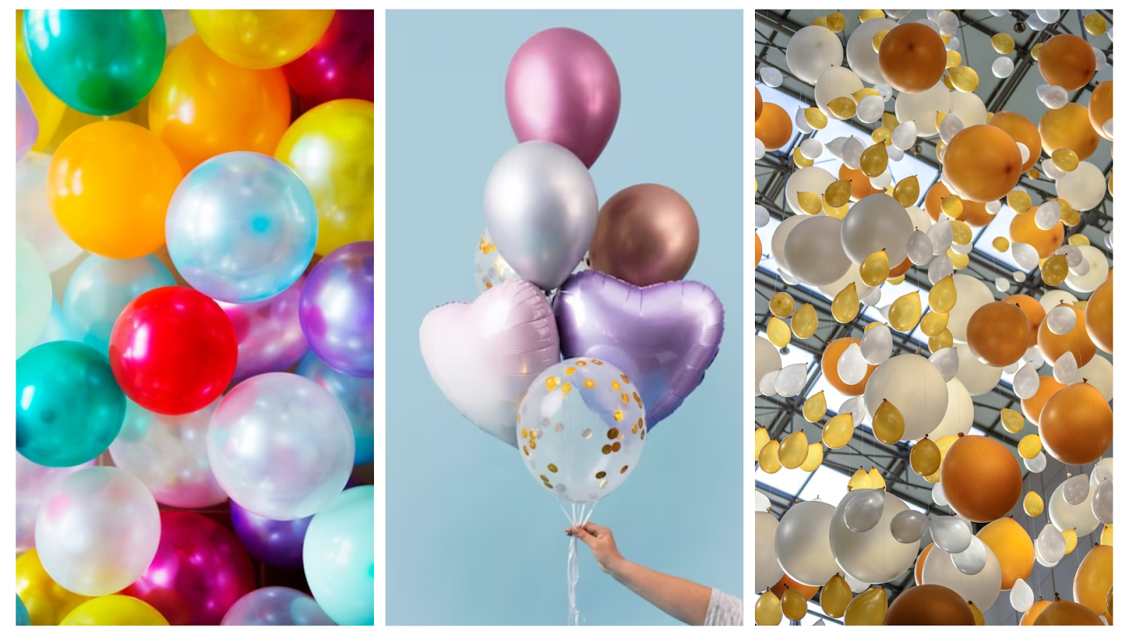 Decoration with balloons brings a cute and eye-catching look.