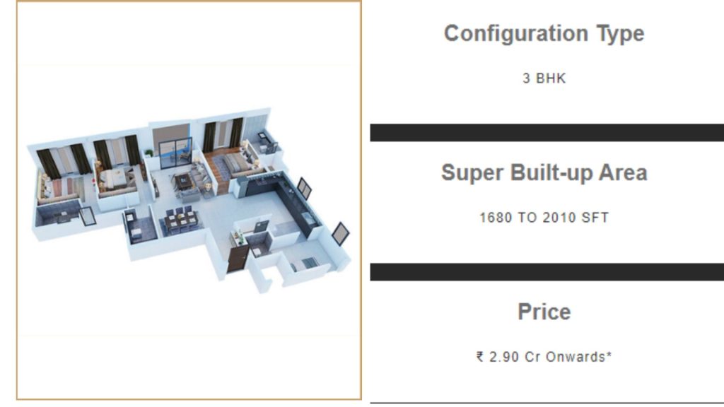 Purva atmosphere offers spacious 3bhk Apartments.