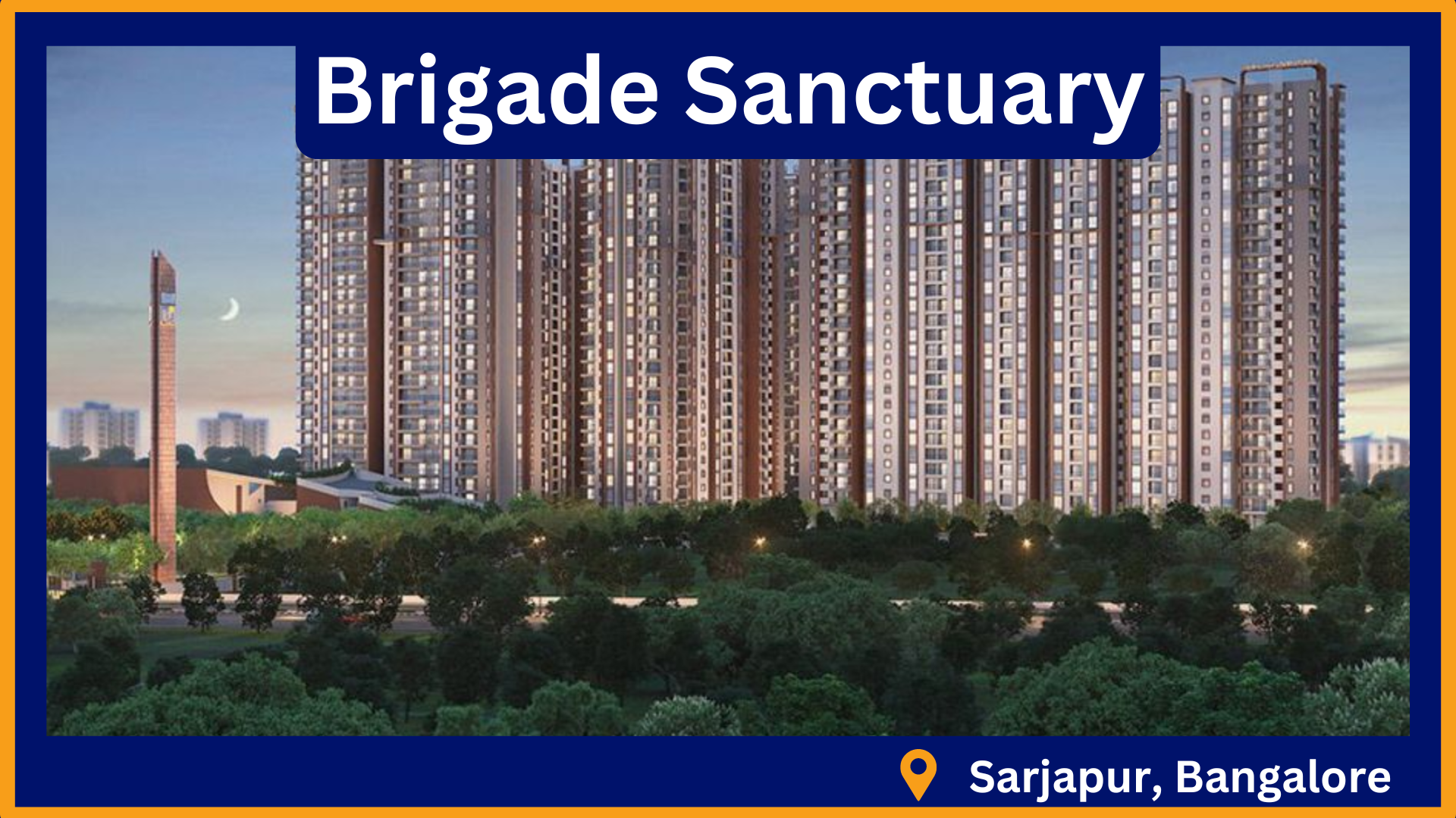 An overview of Brigade Sanctuary Whitefield.