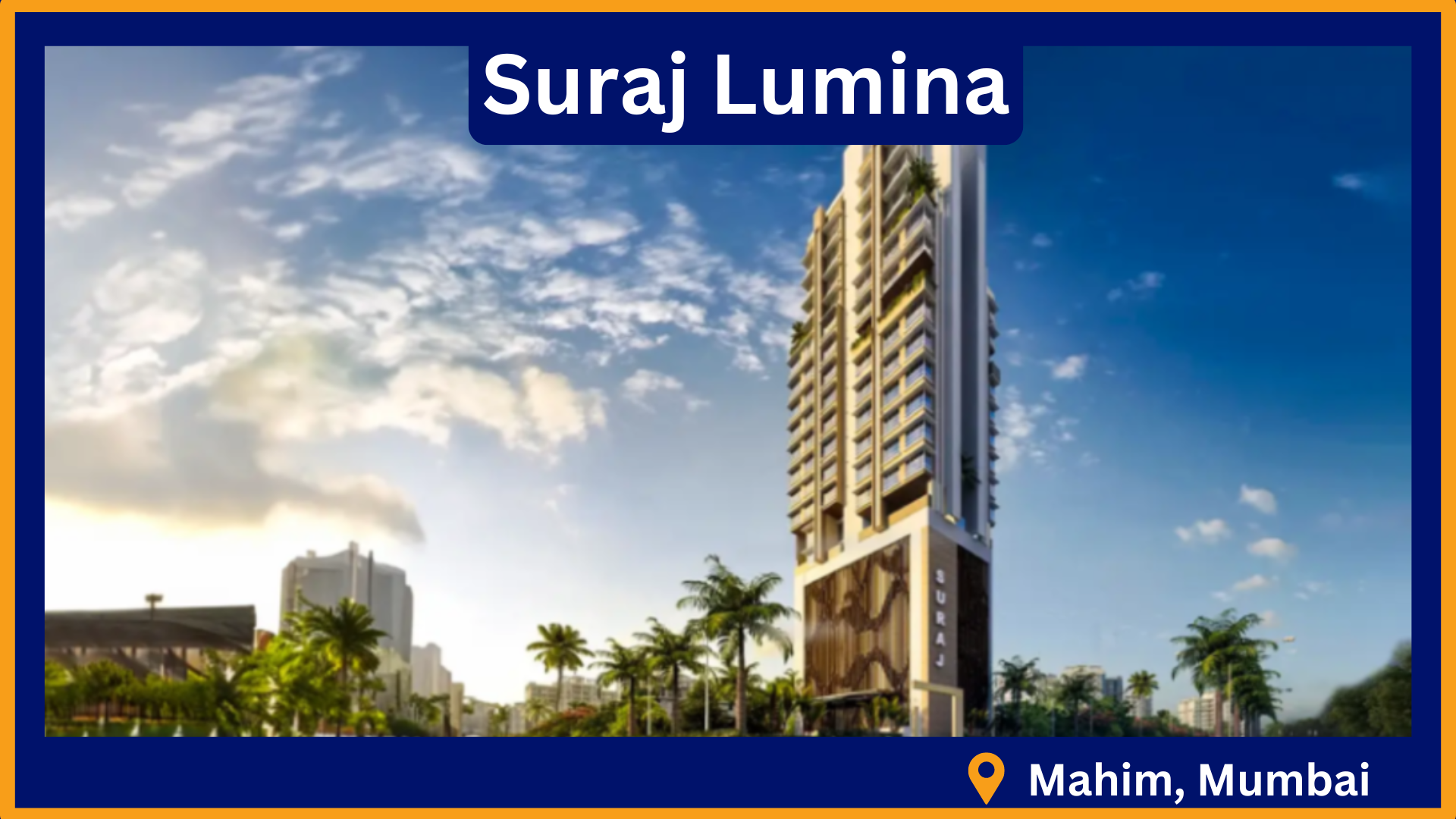 An overview of Suraj Lumina, Mumbai.