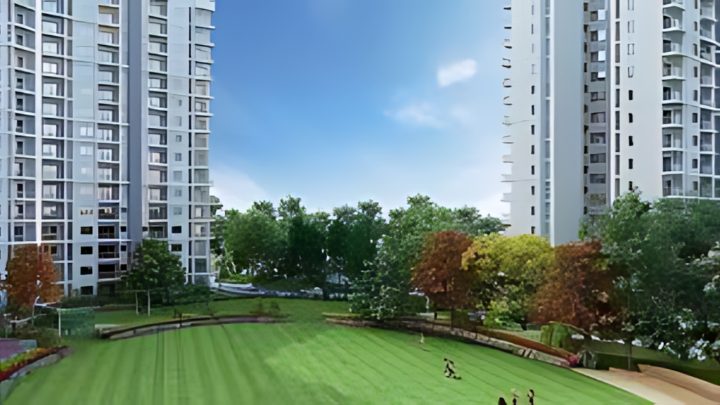 An overview of L&t Raintree Boulevard.