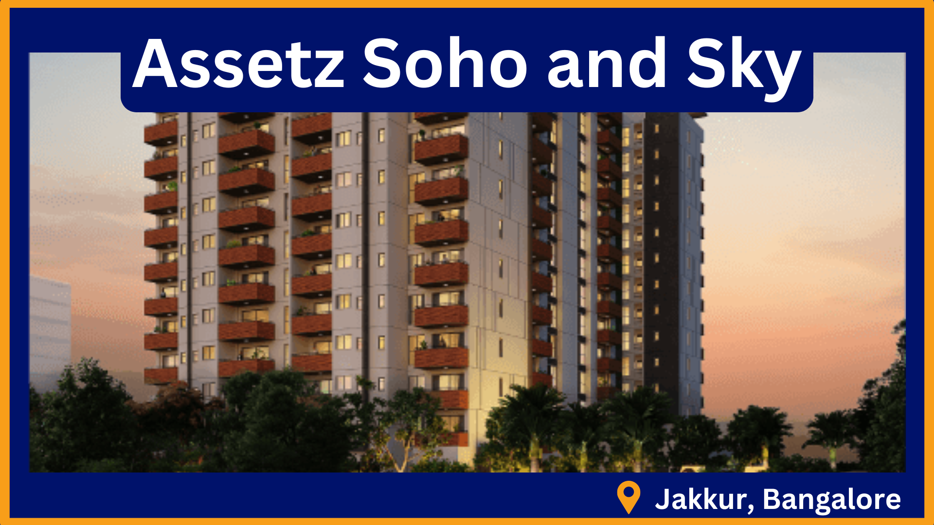 Assetz Soho and Sky Jakkur Bangalore.