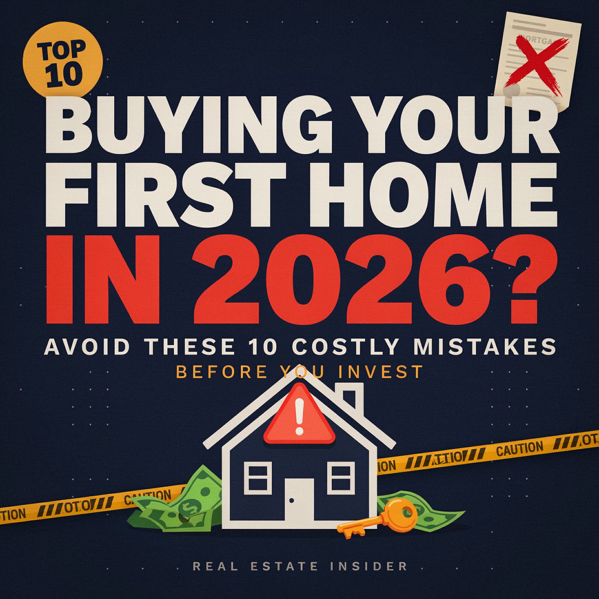 10 First-Time Home Buying Mistakes to Avoid in 2026