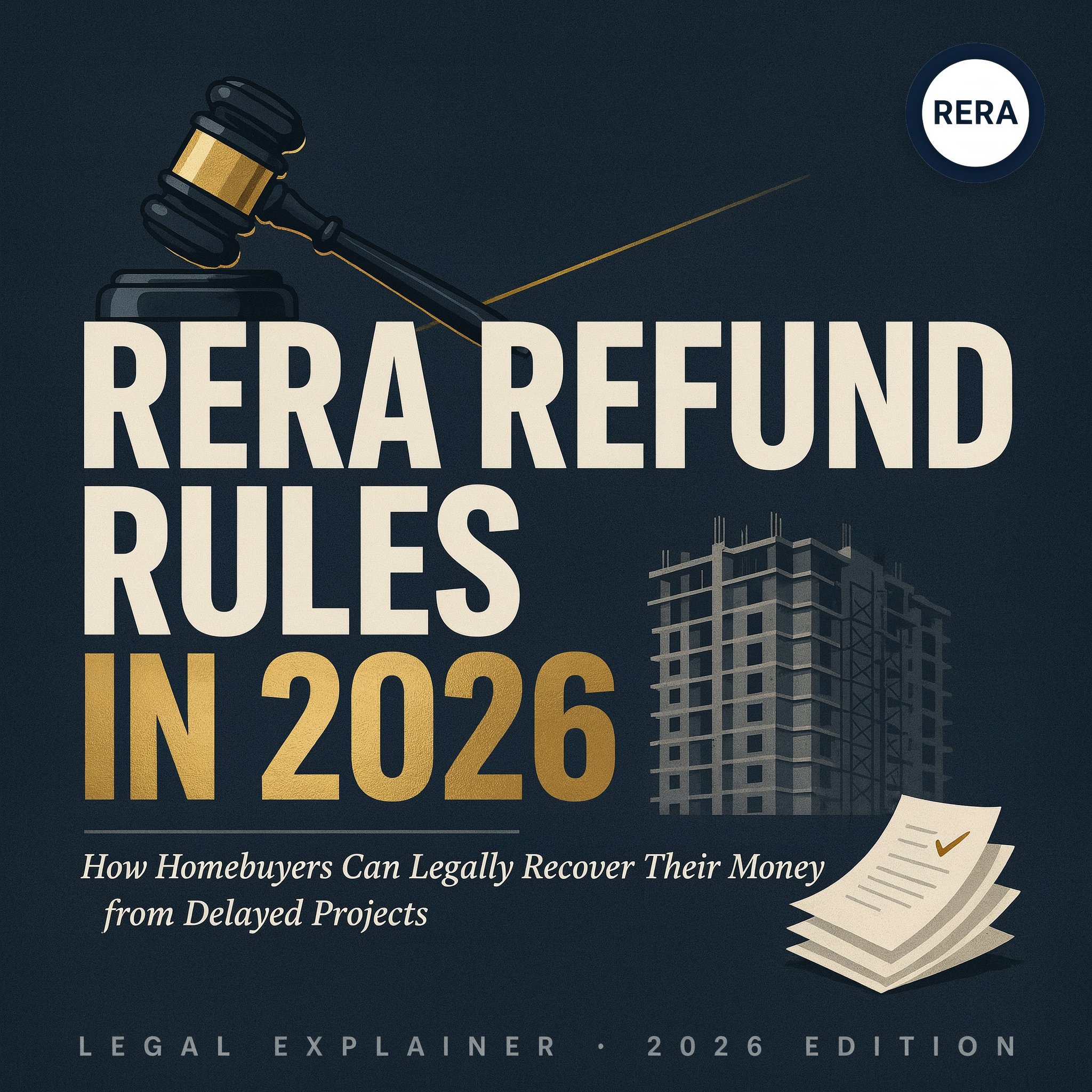 RERA Refund Rules 2026