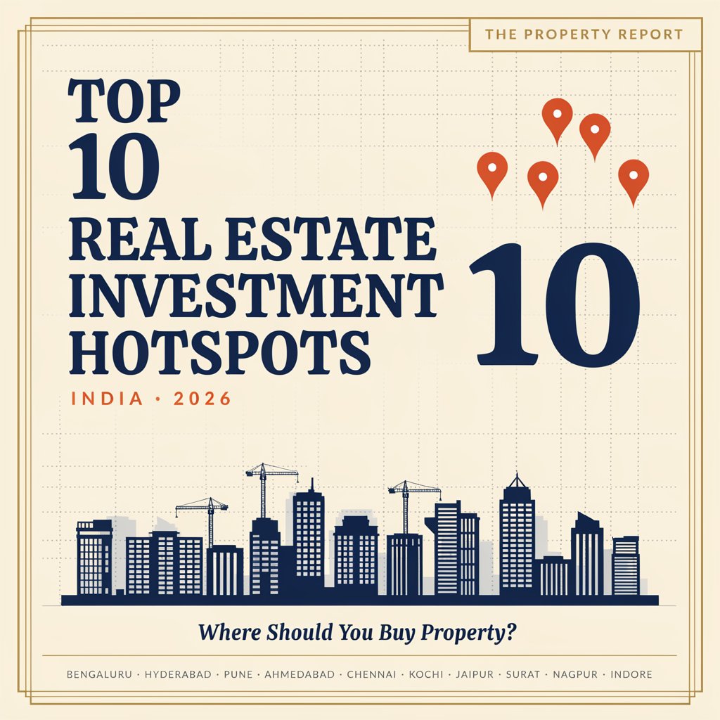 Top 10 Real Estate Investment Hotspots in India for 2026: Where Should You Buy Property?
