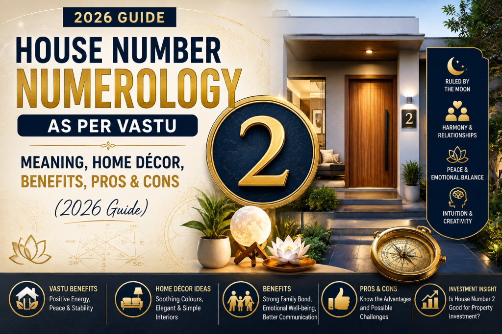 House Number 2 Numerology as per Vastu: Benefits & Guide House Number 2 Numerology