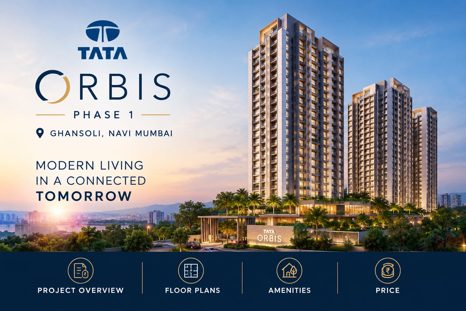 Tata Orbis Phase 1 Ghansoli: Price, Floor Plans & Amenities