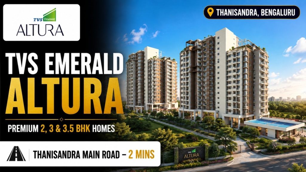 TVS Emerald Altura Thanisandra: Price, Floor Plans & Amenities TVS Emerald Altura