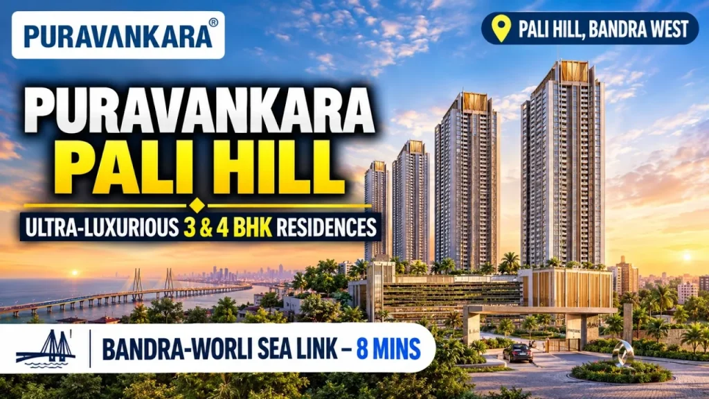 Puravankara Pali Hill: 3 & 4 BHK Price, Floor Plans & Amenities Puravankara Pali Hill