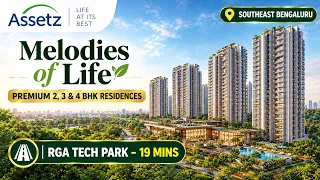 Assetz Melodies of Life: 2, 3 & 4 BHK Price