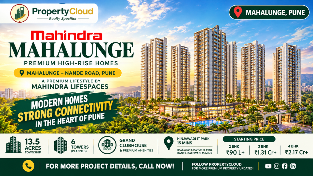 Mahindra Mahalunge Premium High-Rise Homes