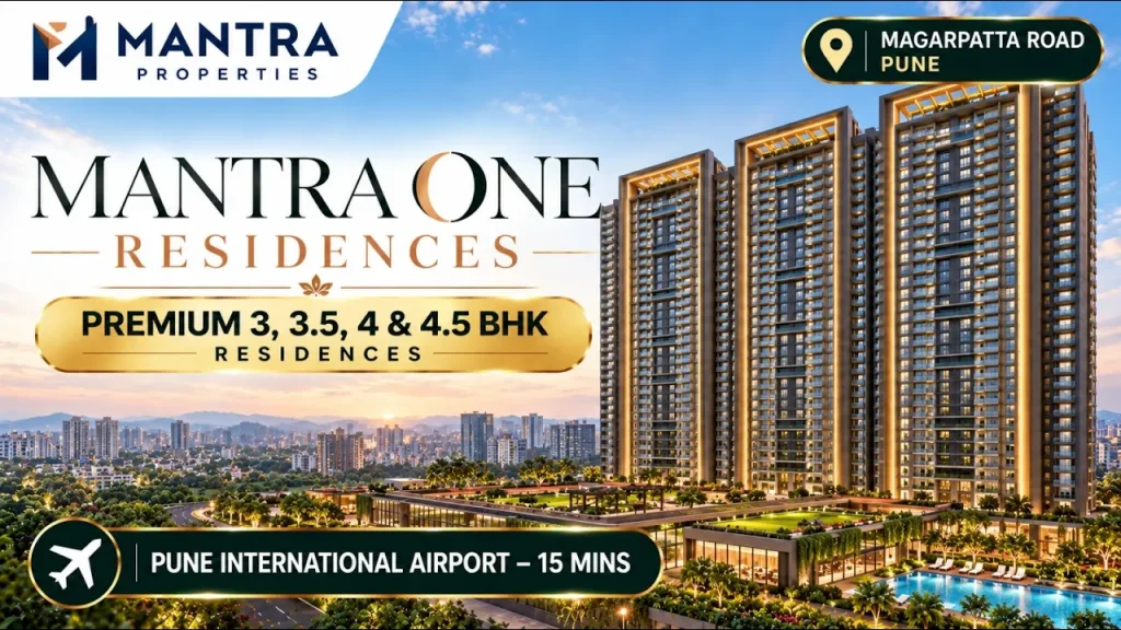 Mantra One Residences Pune: 3, 3.5, 4 & 4.5 BHK Price