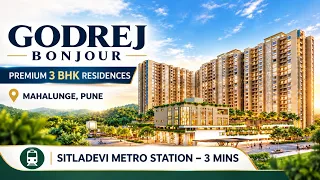 Godrej Bonjour Mahalunge Pune | 3 BHK Price