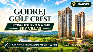 Godrej Golf Crest Panvel: 3 & 4 BHK Price