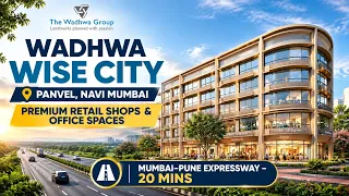 Wadhwa Wise City Panvel: Shops & Office Price