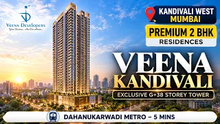 Veena Developers Kandivali West: 2 BHK Price